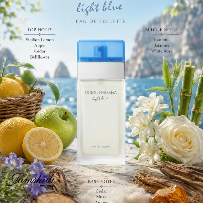 عطر دولچه اند گابانا لایت بلو زنانه اورجینال